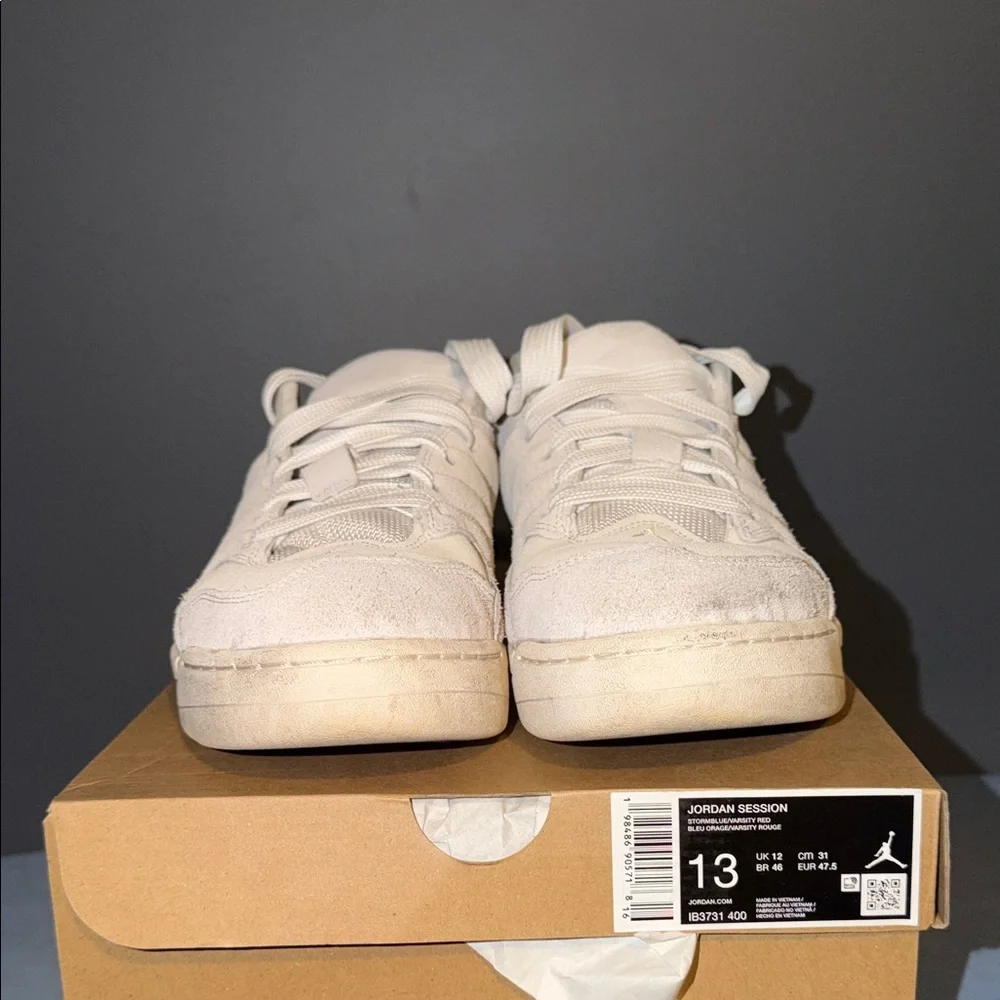 Jordan Session Cream Sneakers Size 13 - Picture 4 of 9